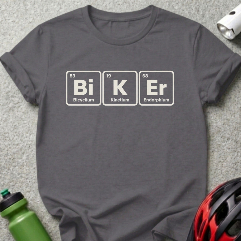 Bicyclium Kinetium Endorphium Biker T-Shirt Product