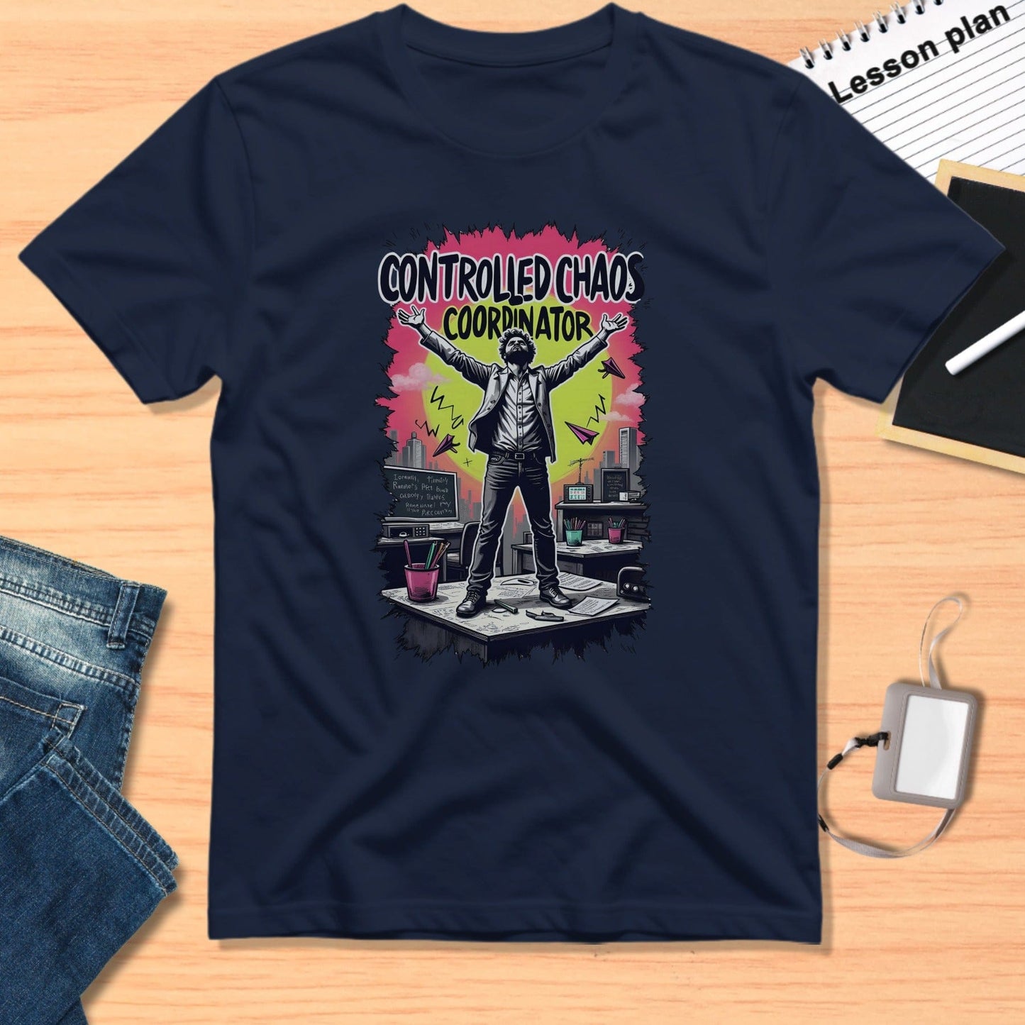 Controlled Chaos Coordinator Graphic T-Shirt