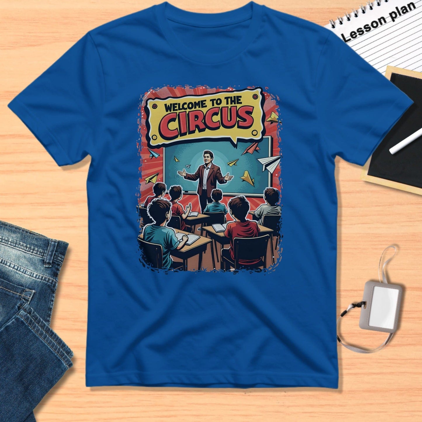 Welcome to the Circus Graphic Tee Shirt Product