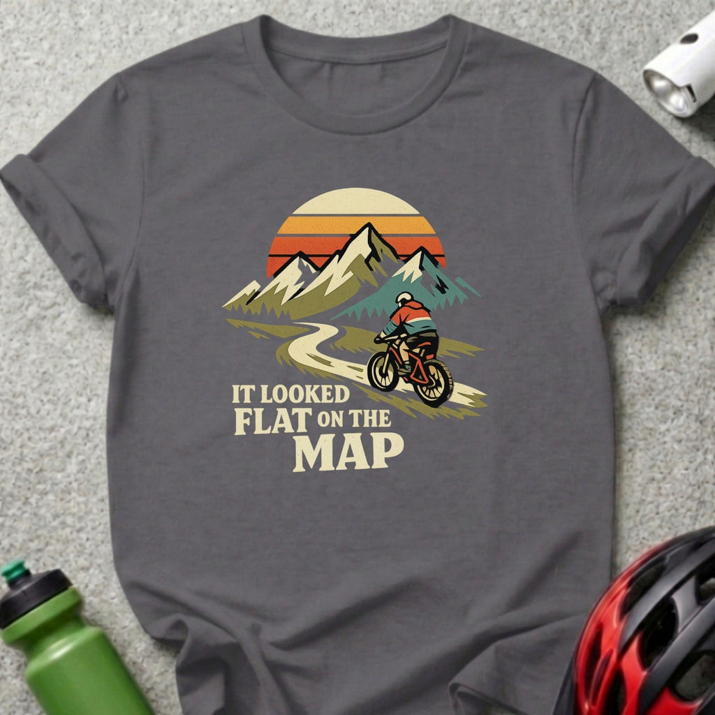 It Looked Flat On The Map Biking Mountains product type