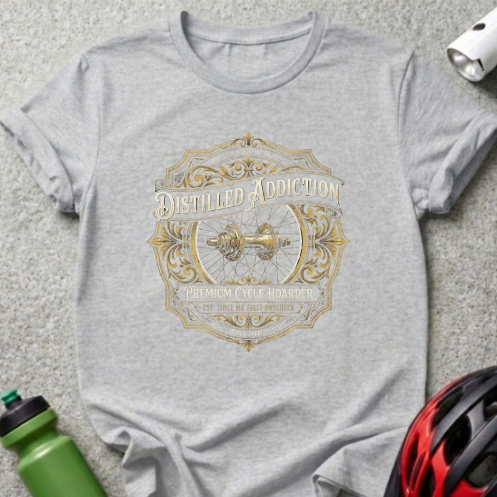 Distilled Addiction Premium Cycle Hoarder T-Shirt