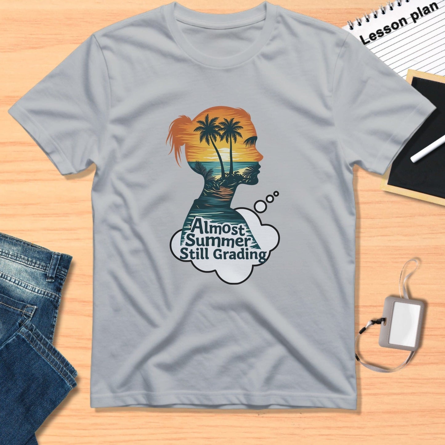 Almost Summer Still Grading Graphic T-Shirt