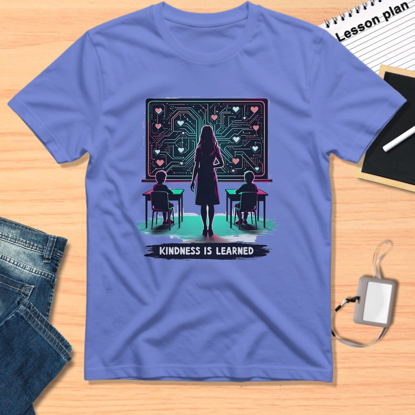Kindness is Learned Graphic Classroom Shirt