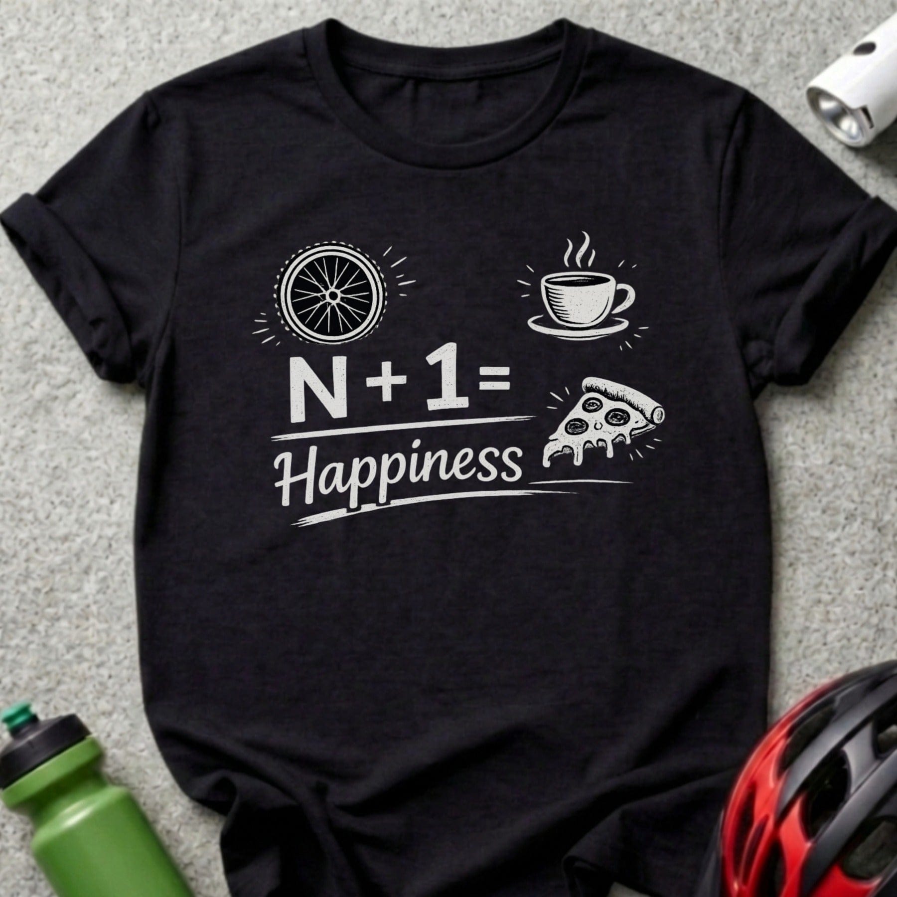 N Plus One Equals Happiness Casual Shirt